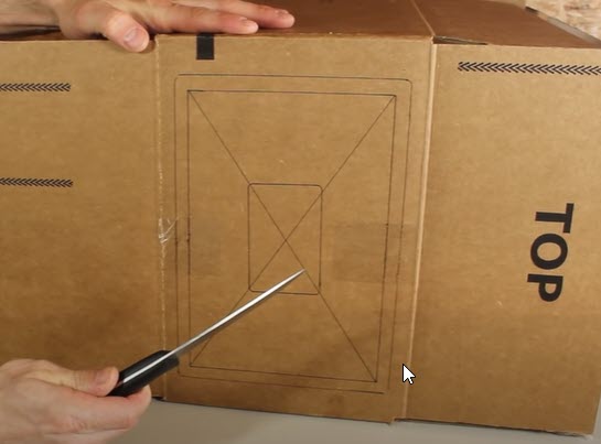 box for projector