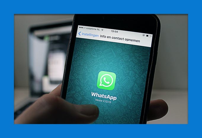 connect laptop to smartphone through WhatsApp web